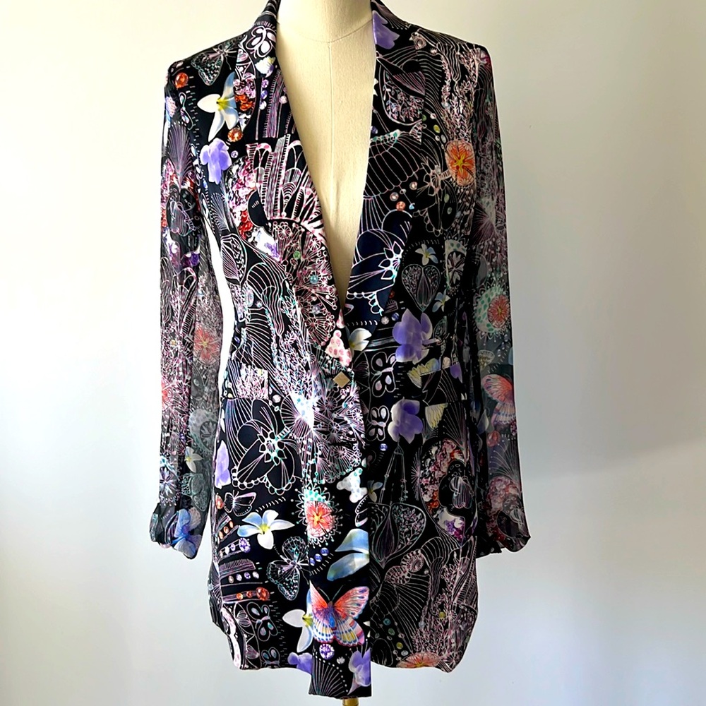 Gorgeous 100% silk blazer by Custo Barcelona